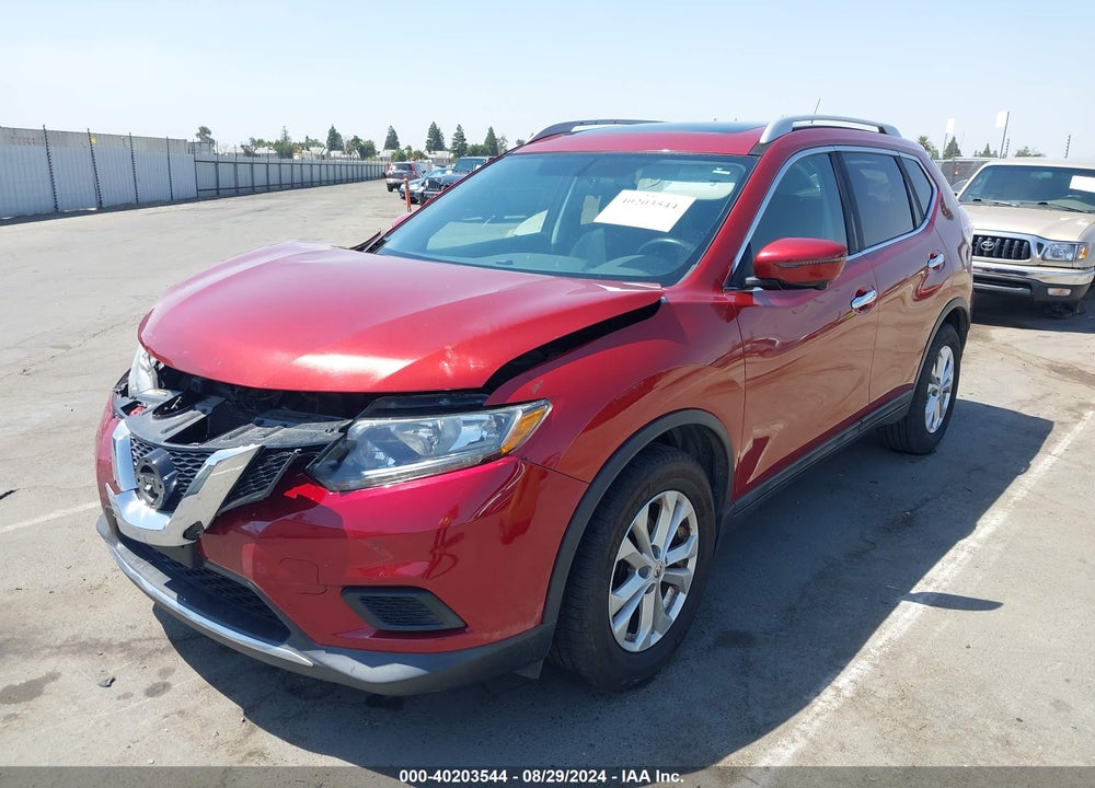 2016 NISSAN ROGUE SV VIN: 5N1AT2MT8GC893647