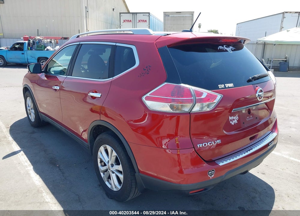 2016 NISSAN ROGUE SV VIN: 5N1AT2MT8GC893647