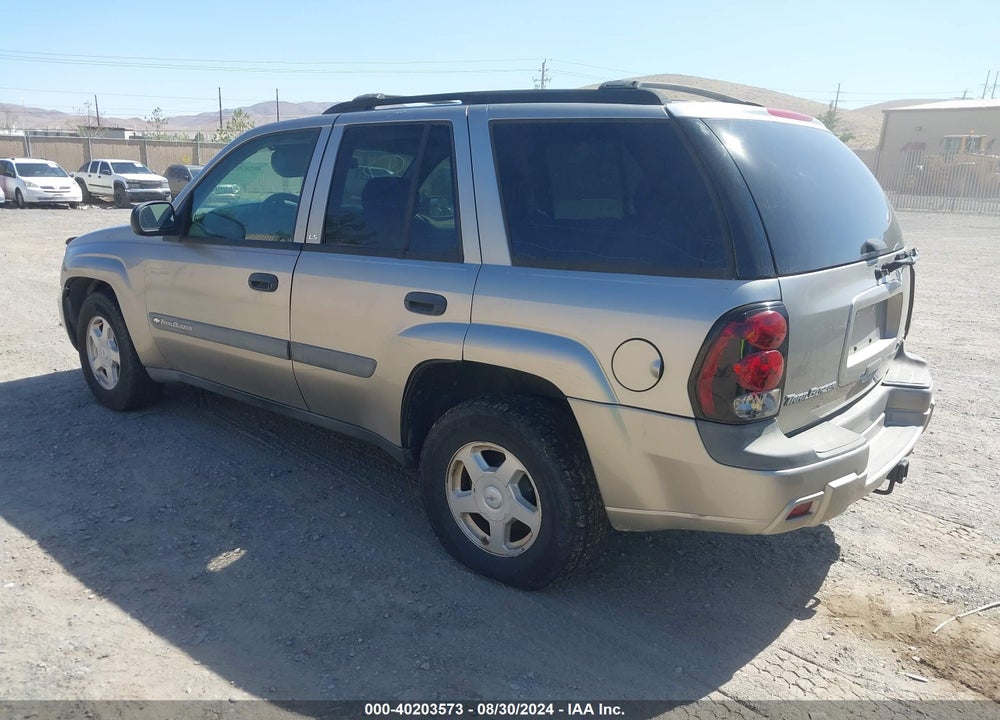 2003 CHEVROLET TRAILBLAZER LS VIN: 1GNDT13S632203342