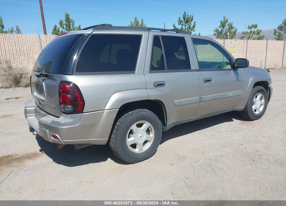 2003 CHEVROLET TRAILBLAZER LS VIN: 1GNDT13S632203342