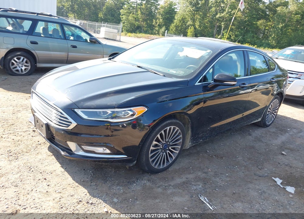 2018 FORD FUSION TITANIUM VIN: 3FA6P0D95JR188178