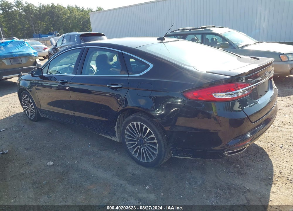2018 FORD FUSION TITANIUM VIN: 3FA6P0D95JR188178