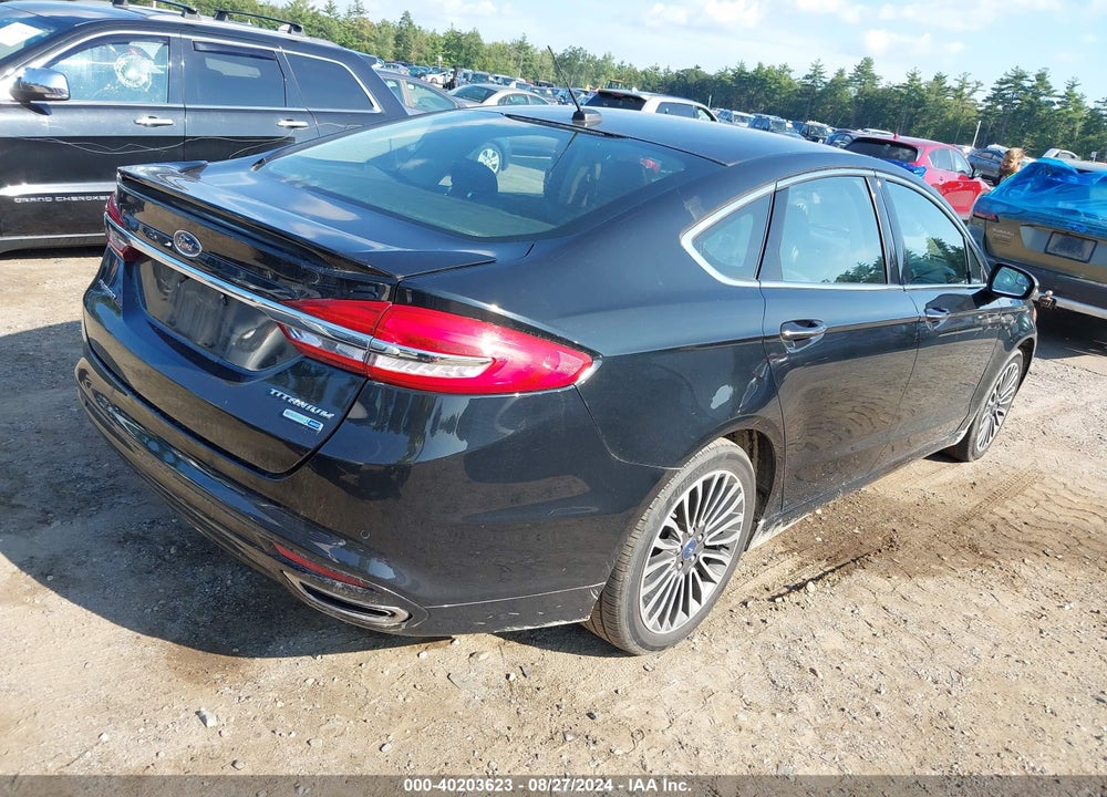 2018 FORD FUSION TITANIUM VIN: 3FA6P0D95JR188178