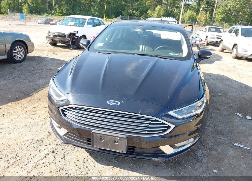 2018 FORD FUSION TITANIUM VIN: 3FA6P0D95JR188178