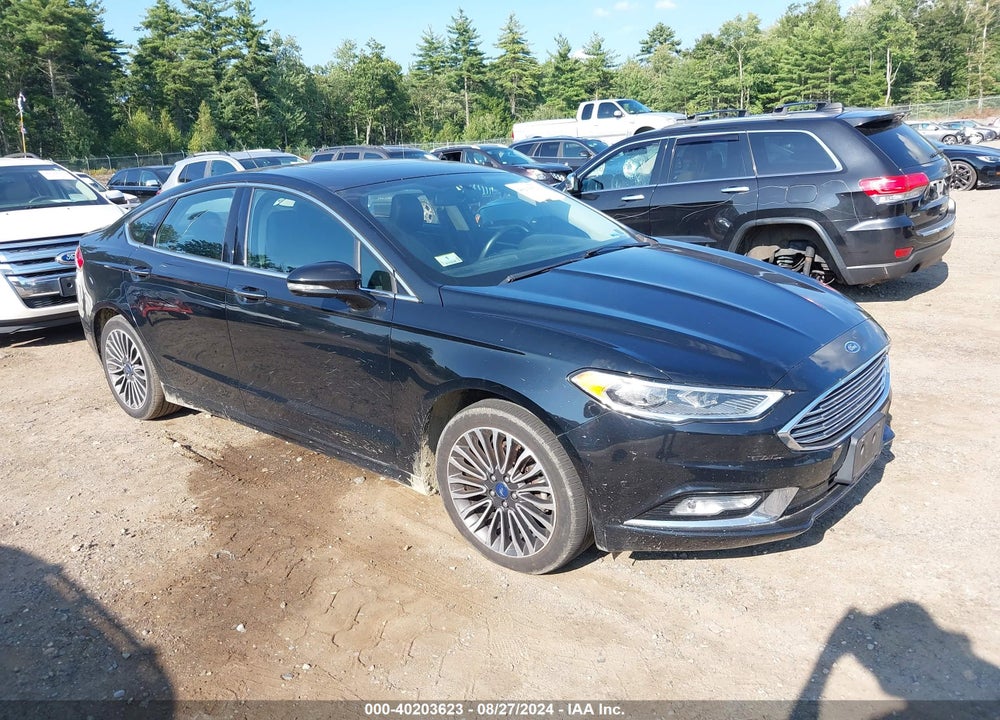 2018 FORD FUSION TITANIUM VIN: 3FA6P0D95JR188178