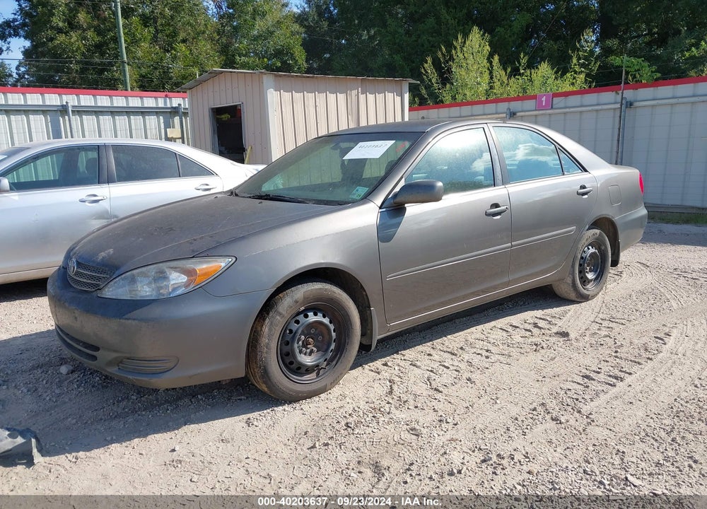 2002 TOYOTA CAMRY LE VIN: 4T1BE32K52U528764
