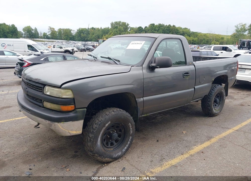 1999 CHEVROLET SILVERADO 1500 VIN: 1GCEK14W9XZ188334