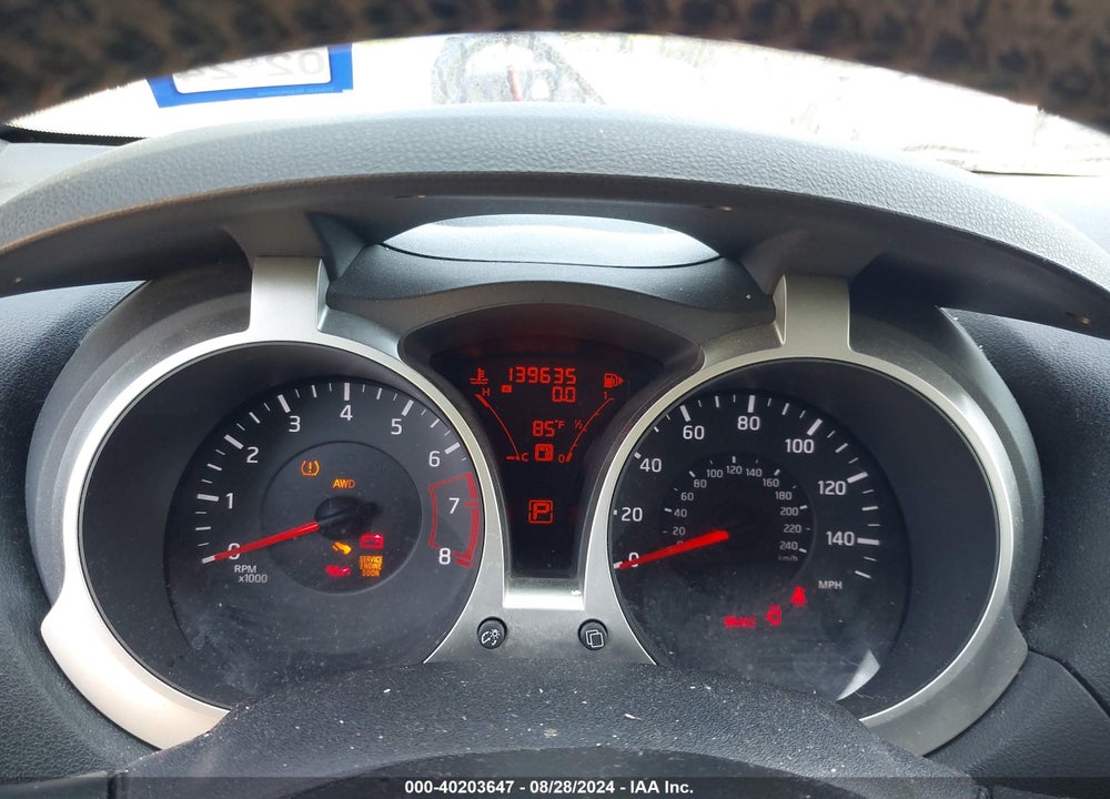 2011 NISSAN JUKE SL VIN: JN8AF5MV8BT013686