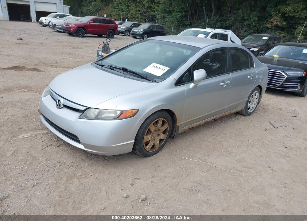2008 HONDA CIVIC SDN LX VIN: 1HGFA16508L094778
