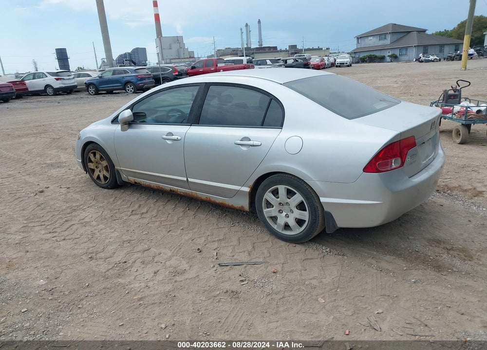 2008 HONDA CIVIC SDN LX VIN: 1HGFA16508L094778