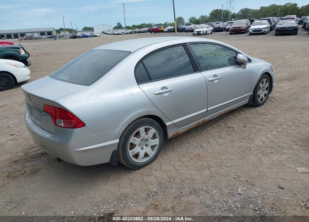 2008 HONDA CIVIC SDN LX VIN: 1HGFA16508L094778