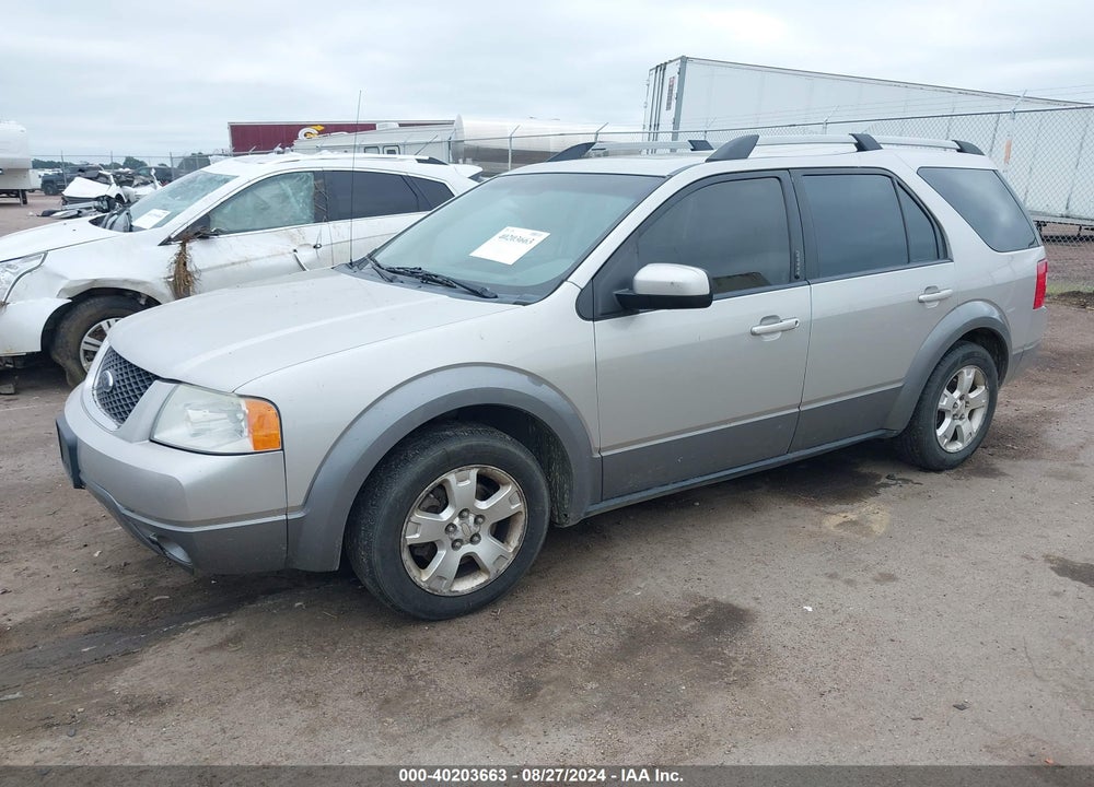 2006 FORD FREESTYLE SEL VIN: 1FMDK05186GA58026