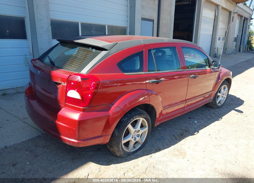 2007 DODGE CALIBER VIN: 1B3HB28B17D566932