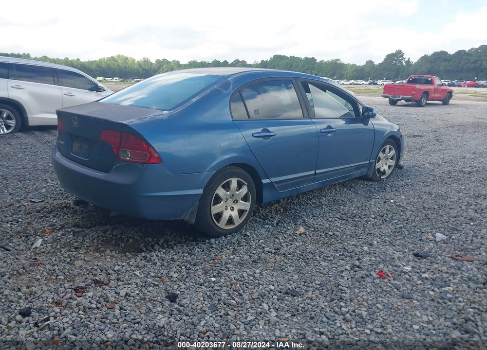 2006 HONDA CIVIC LX VIN: 1HGFA16586L058902