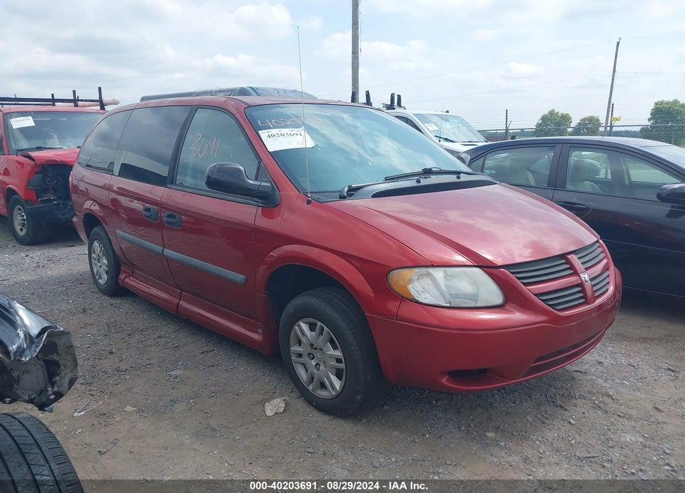 2006 DODGE GRAND CARAVAN SE VIN: 1D4GP24R16B659283