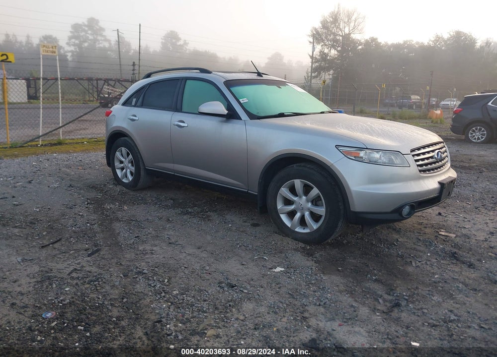 2003 INFINITI FX35 VIN: JNRAS08W33X208148