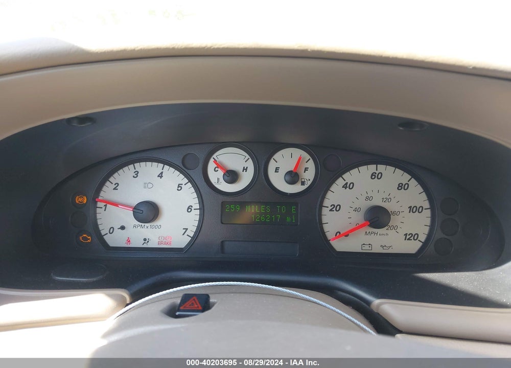 2004 FORD TAURUS SEL VIN: 1FAFP56S04G197590