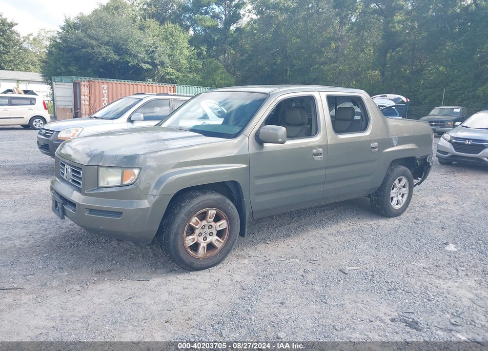 2007 HONDA RIDGELINE RTS VIN: 2HJYK16427H508565