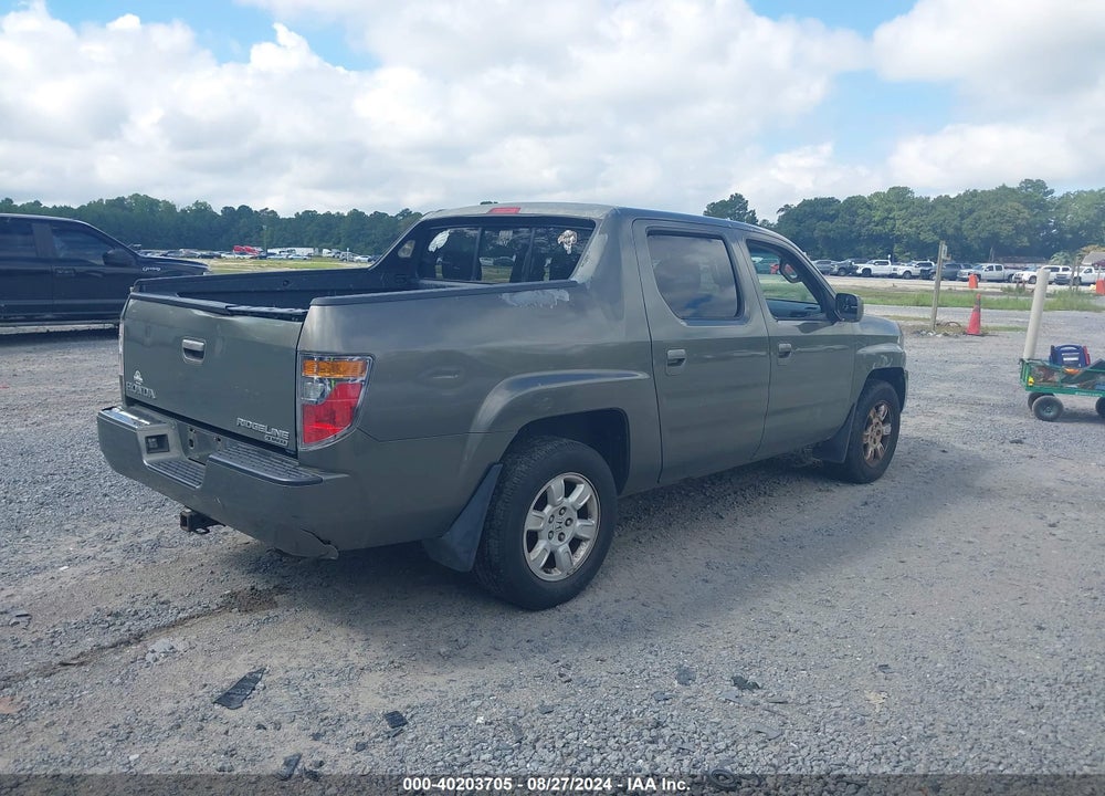 2007 HONDA RIDGELINE RTS VIN: 2HJYK16427H508565