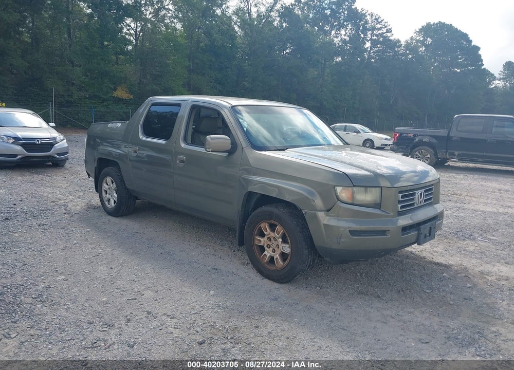 2007 HONDA RIDGELINE RTS VIN: 2HJYK16427H508565