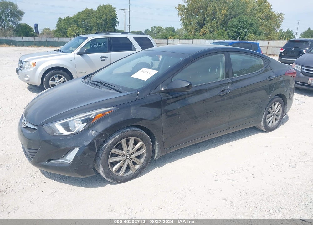 2015 HYUNDAI ELANTRA SE VIN: KMHDH4AE3FU436446