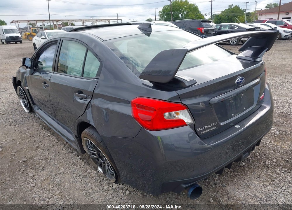 2020 SUBARU WRX STI LIMITED VIN: JF1VA2Y69L9826326