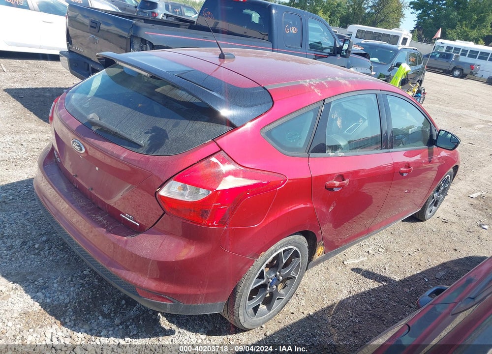 2014 FORD FOCUS SE VIN: 1FADP3K26EL429670