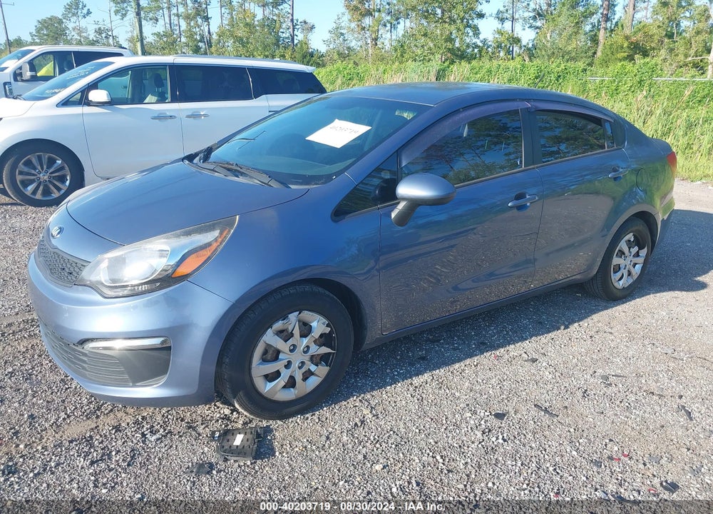 2016 KIA RIO LX VIN: KNADM4A33G6663248