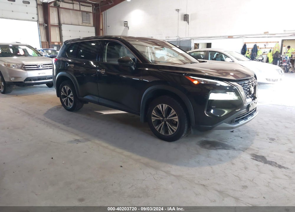 2021 NISSAN ROGUE SV INTELLIGENT AWD VIN: JN8AT3BB6MW201632
