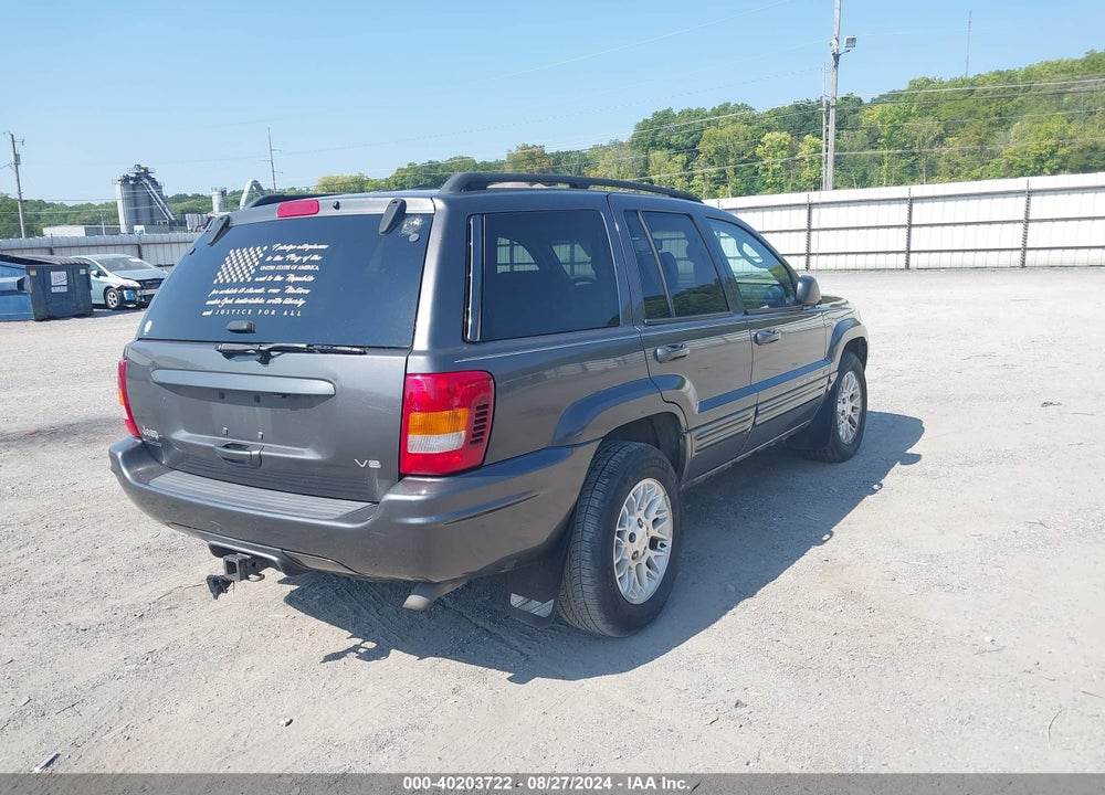 2002 JEEP GRAND CHEROKEE LIMITED VIN: 1J4GW58NX2C126355