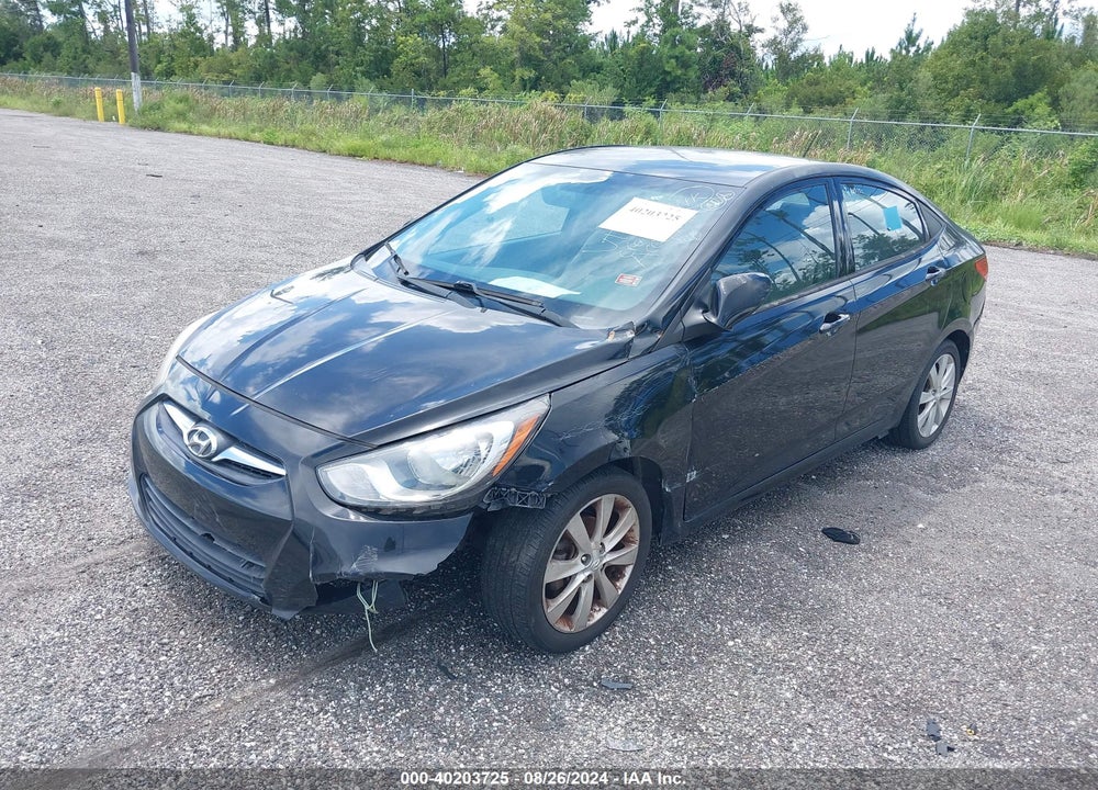 2013 HYUNDAI ACCENT GLS VIN: KMHCU4AE5DU313784
