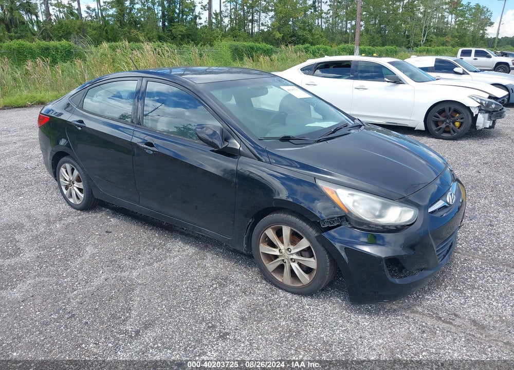 2013 HYUNDAI ACCENT GLS VIN: KMHCU4AE5DU313784