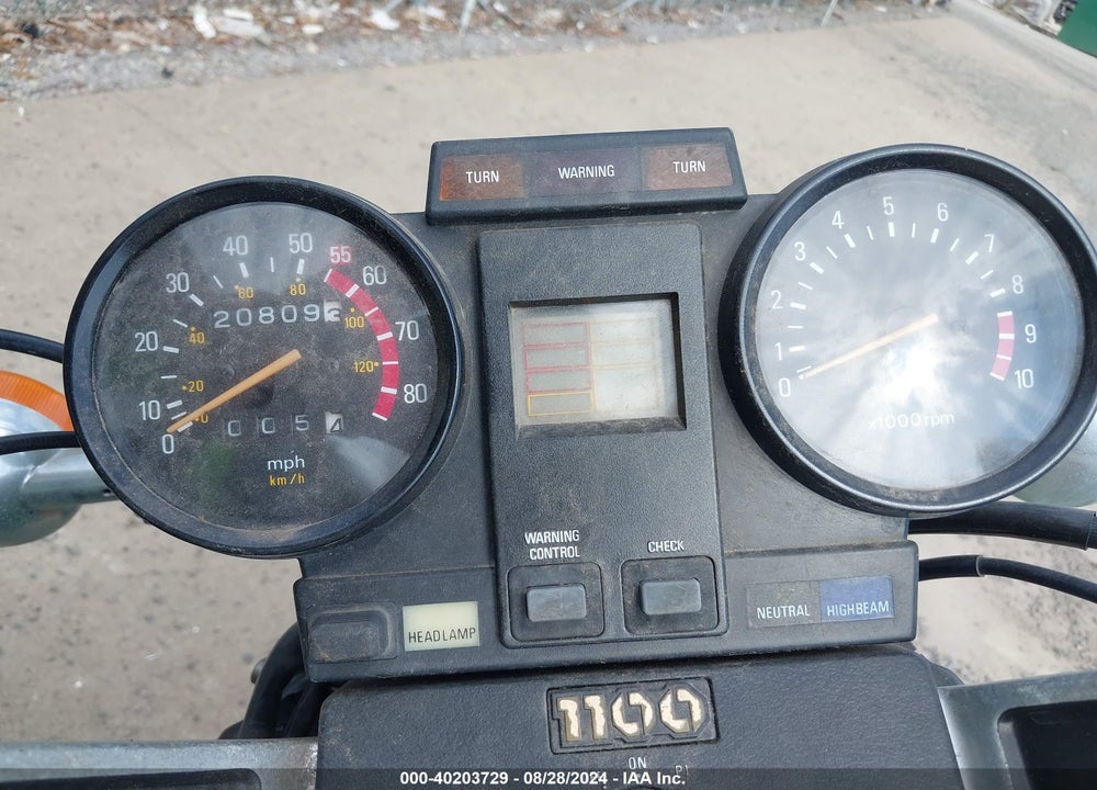 1982 YAMAHA XS1100 VIN: JYA10M006CA002485
