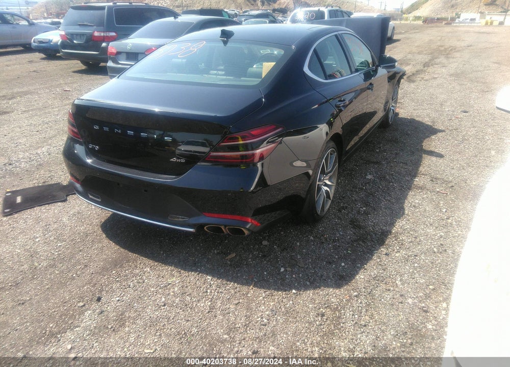 2022 GENESIS G70 2.0T AWD VIN: KMTG34TAXNU090258