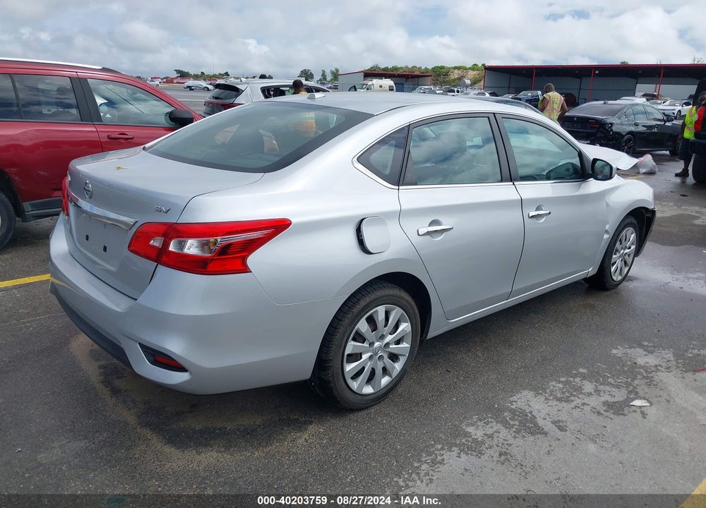 2017 NISSAN SENTRA SV VIN: 3N1AB7AP2HY317057