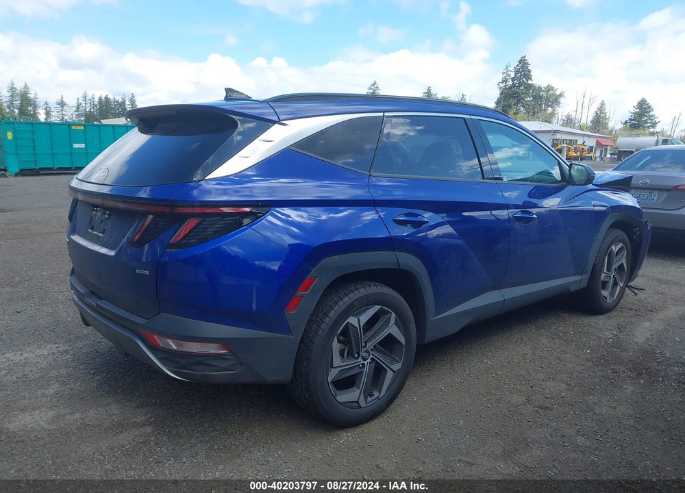 2022 HYUNDAI TUCSON LIMITED VIN: 5NMJECAE4NH043720