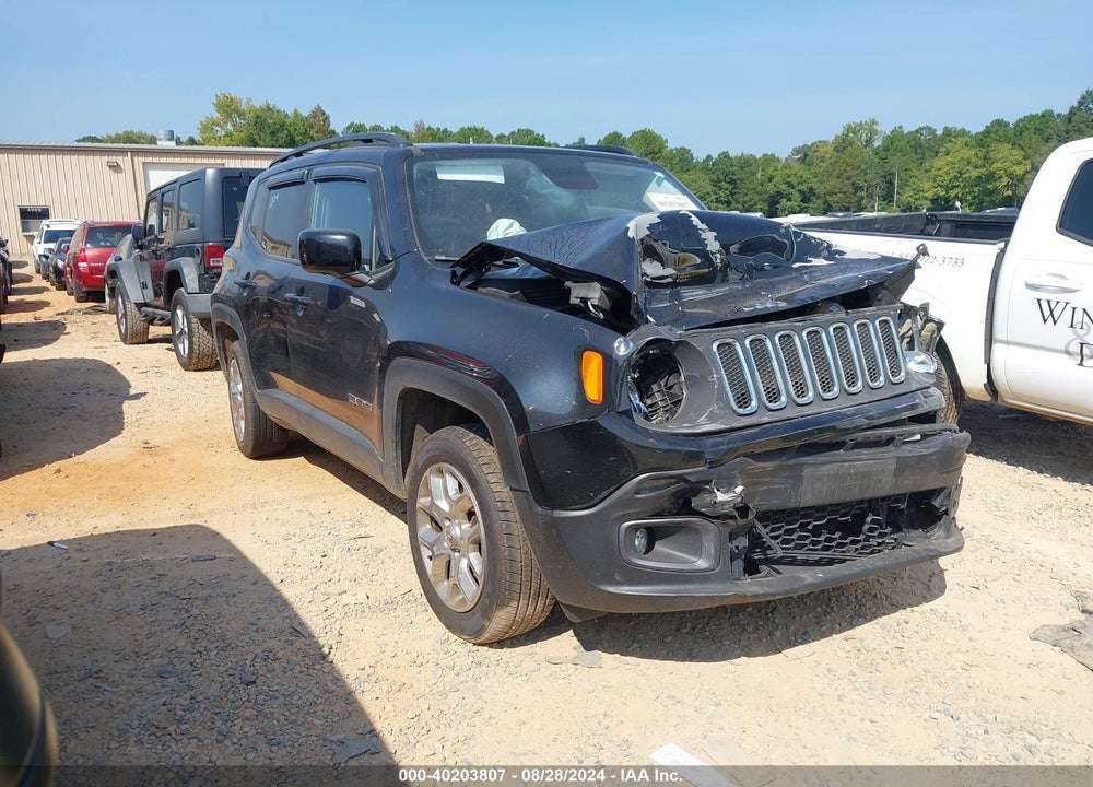 2016 JEEP RENEGADE LATITUDE VIN: ZACCJBBT1GPC62028