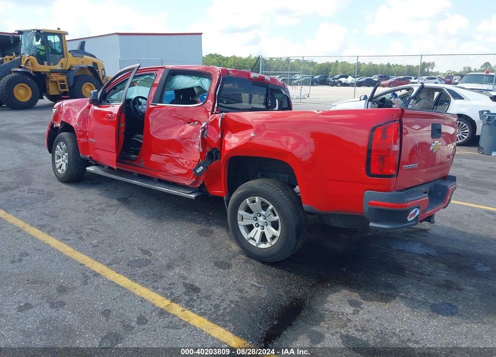 2017 CHEVROLET COLORADO LT VIN: 1GCPTCE18H1176566