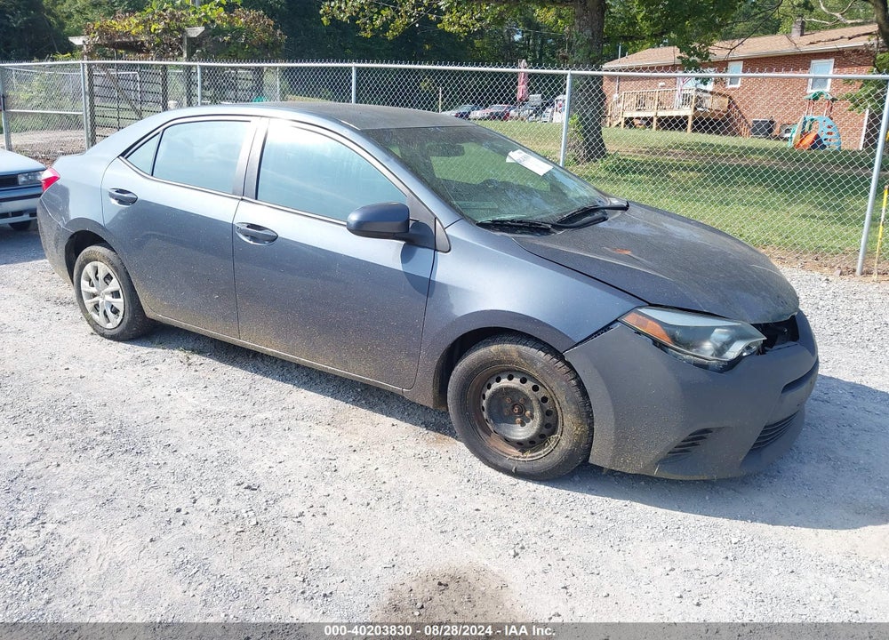 2014 TOYOTA COROLLA L VIN: 2T1BURHE1EC012690