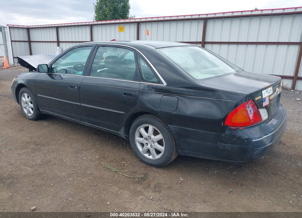 2000 TOYOTA AVALON XLS VIN: 4T1BF28B9YU089379