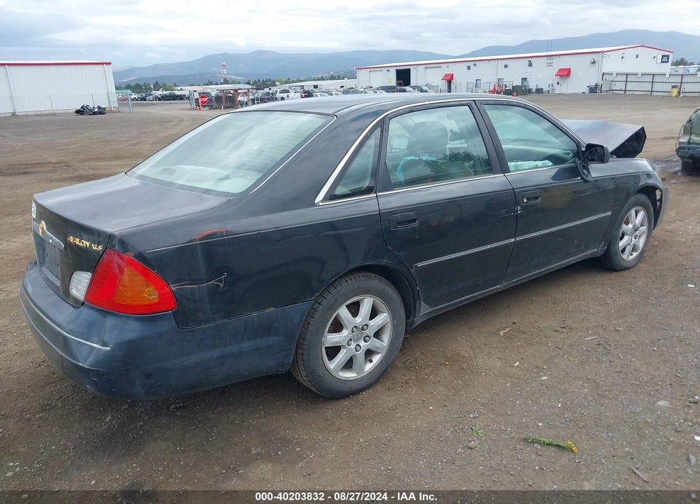 2000 TOYOTA AVALON XLS VIN: 4T1BF28B9YU089379