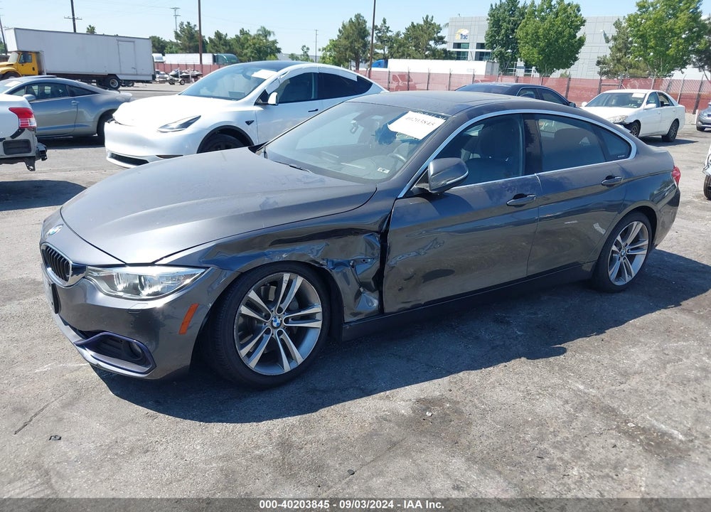 2017 BMW 440I GRAN COUPE VIN: WBA4E3C38HG187577