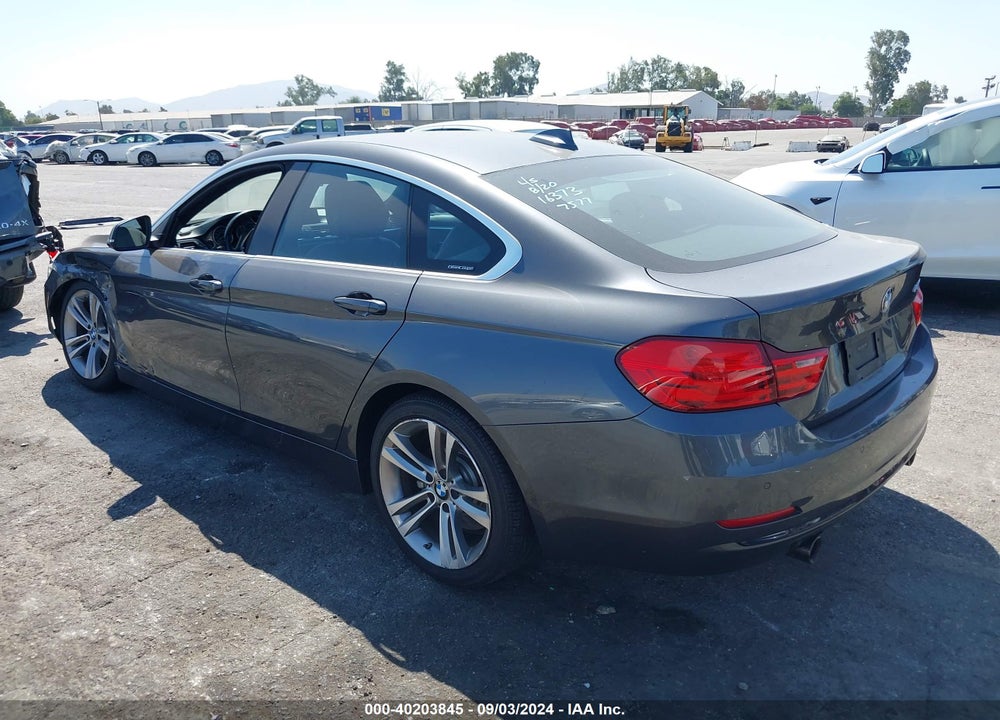 2017 BMW 440I GRAN COUPE VIN: WBA4E3C38HG187577