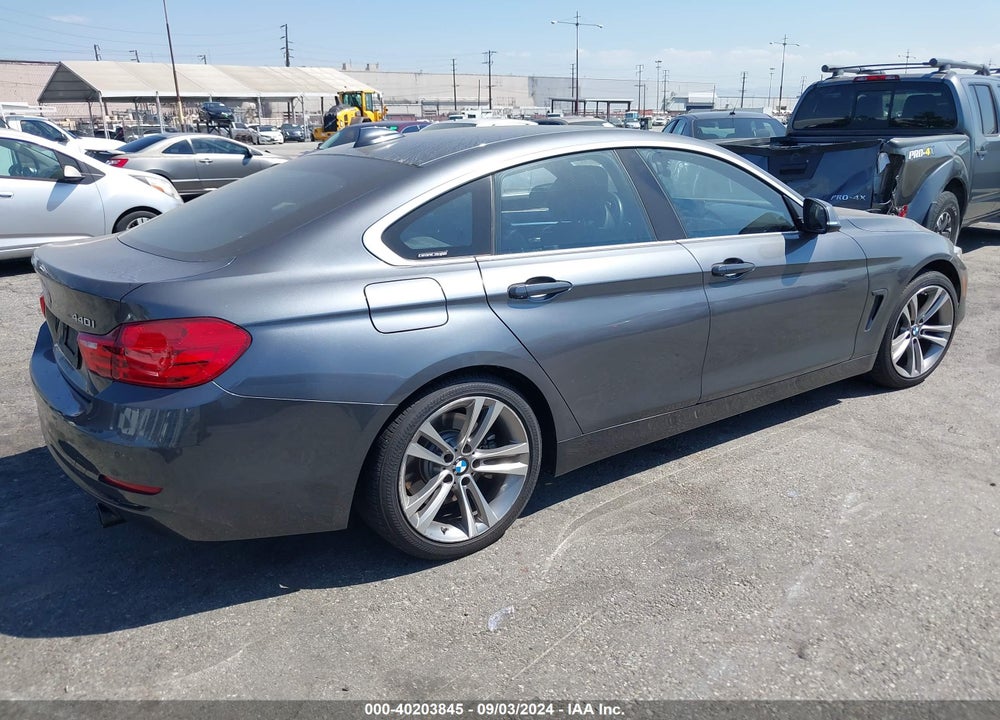 2017 BMW 440I GRAN COUPE VIN: WBA4E3C38HG187577