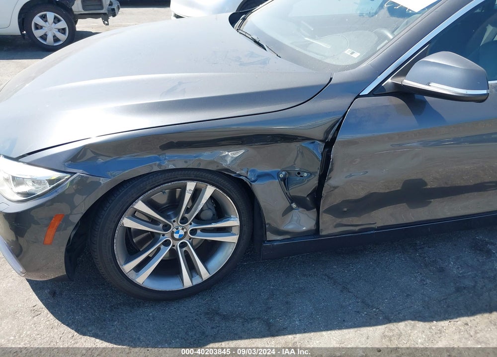2017 BMW 440I GRAN COUPE VIN: WBA4E3C38HG187577