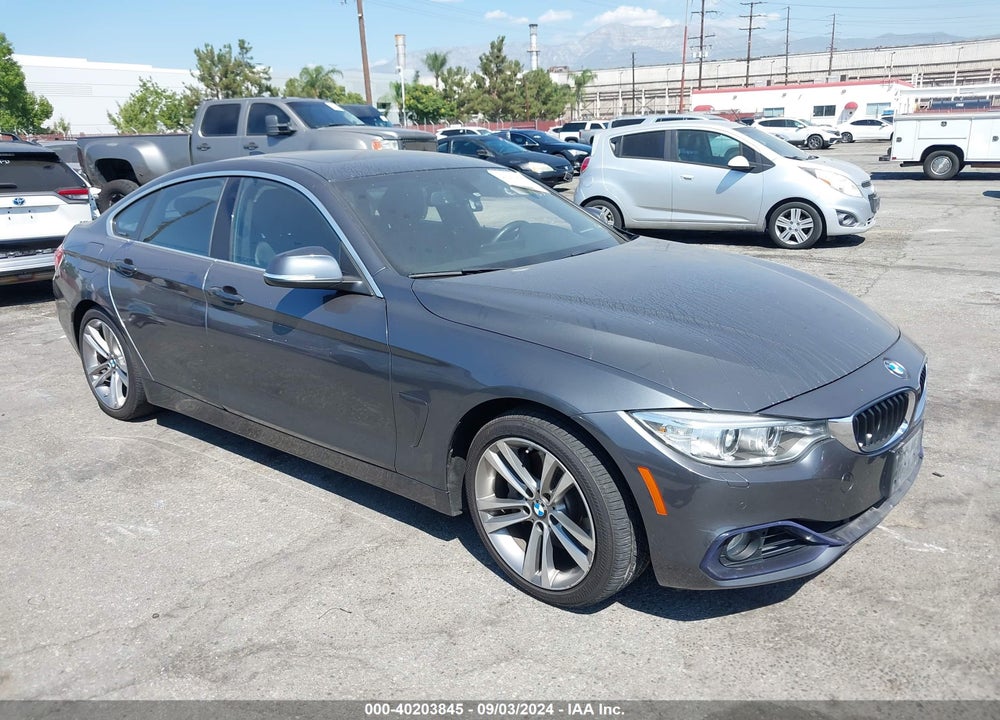2017 BMW 440I GRAN COUPE VIN: WBA4E3C38HG187577