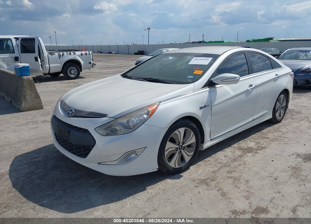2013 HYUNDAI SONATA HYBRID LIMITED VIN: KMHEC4A49DA085051