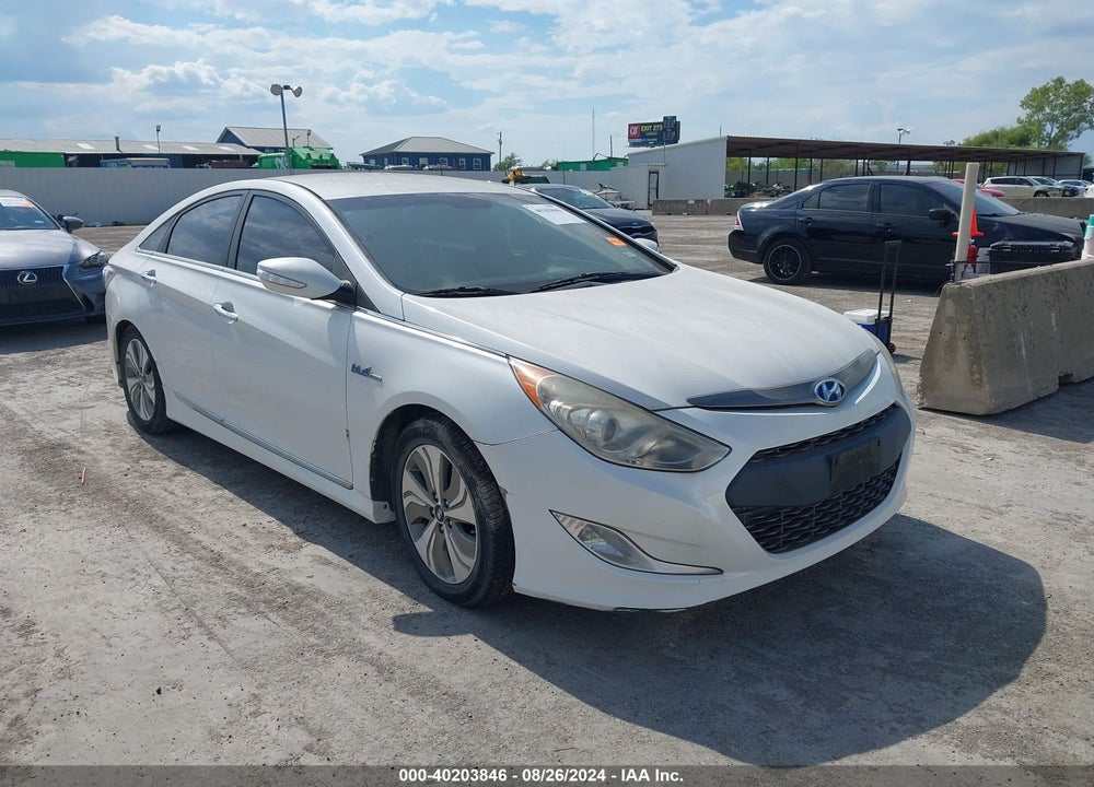 2013 HYUNDAI SONATA HYBRID LIMITED VIN: KMHEC4A49DA085051