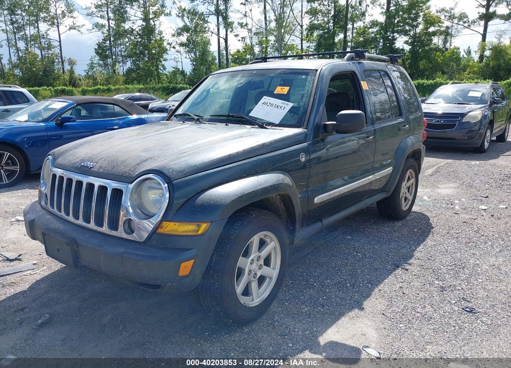 2006 JEEP LIBERTY LIMITED EDITION VIN: 1J4GL58K26W166528