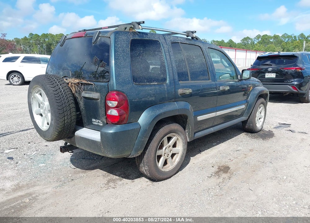2006 JEEP LIBERTY LIMITED EDITION VIN: 1J4GL58K26W166528